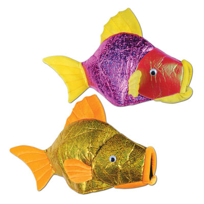 GoldenGifts Fish Hats, Pack of 6