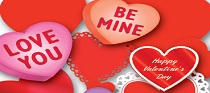 valentines day party supplies image