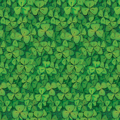 Clover Field Backdrop for St.Patrick's Day Photos