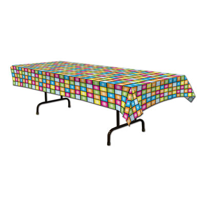 Colorful Disco Table Cover