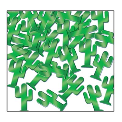 Green Cactuses Confetti
