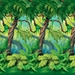 Jungle Trees Backdrop (Pack of 6) - 52104