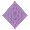 Lavender Tissue Diamond (Pack of 12) Tissue Diamond, hanging decoration, party theme, party supplies