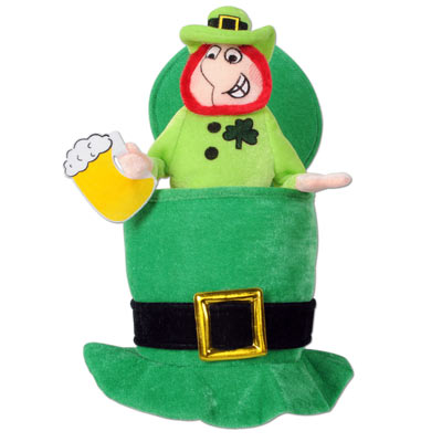 Green Leprechaun Hat accessory for St. Patricks Day