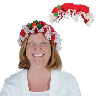 Red Mrs. Claus Hat
