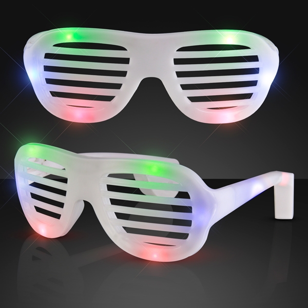 Light Up Slotted Sunglasses