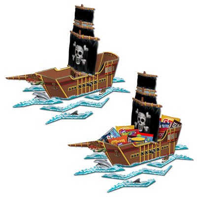 Pirate Ship Centerpiece 