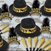Swingin' Gold New Year's Party Assortment for 50 - 88655-50