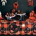 Vintage Halloween Fabric Tablecover (Pack of 12) - 00477