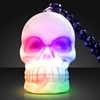 LED Soft Skeleton Skull Bead Necklaces. These Skeleton Skull Bead Necklaces are the perfect addition to glow in the dark party outfits.