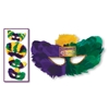 Custom Mardi Gras Fanci-Feather Mask Assortment Custom Mardi Gras Fanci-Feather Mask Assortment, mask, mardi gras, custom, party favor, wholesale, decoration, inexpensive, bulk
