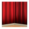 Red Curtain Backdrop great for photos to be taken for a themed party