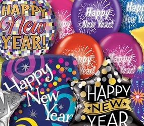 New Year's Eve Balloons
