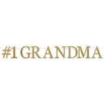 Gold Foil #1 Grandma Streamer