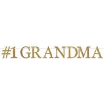 Gold Foil #1 Grandma Streamer