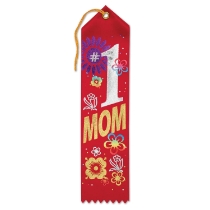 #1 Mom Award Ribbon