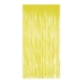 1-Ply Neon Yellow Plastic Fringe Curtain