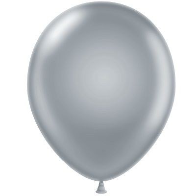 12" Metallic Silver Balloons (Pack of 100) Metallic Balloons, Latex Balloons, Silver, Black and Silver, Balloons, Hanging Decor, Ceiling Decor, New Year's Eve, Oktoberfest, Inexpensive Party Decor, Wholesale, Bulk packs, Party Supplies