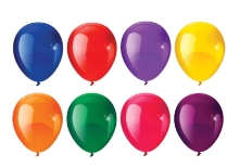12" Assorted Crystal Balloons (Pack of 100) 11" Balloons, 12" Balloons, Assorted Balloons, Latex Balloons, New Year's Balloons, Happy New Year, HNY Balloons, Wholesale party supplies, Inexpensive party decorations, Balloons, Cheap, Budget, Party Goods