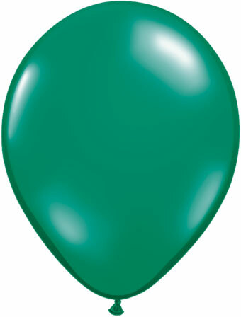 Green Crystal Balloons