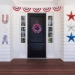 12" Red, White & Blue Feather Wreath (Pack of 6) - 57903-RWB