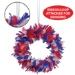 12" Red, White & Blue Feather Wreath (Pack of 6) - 57903-RWB