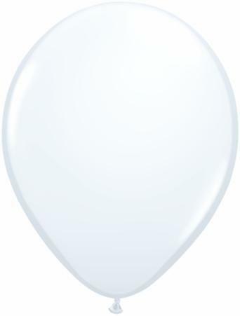 White latex crystal balloons 