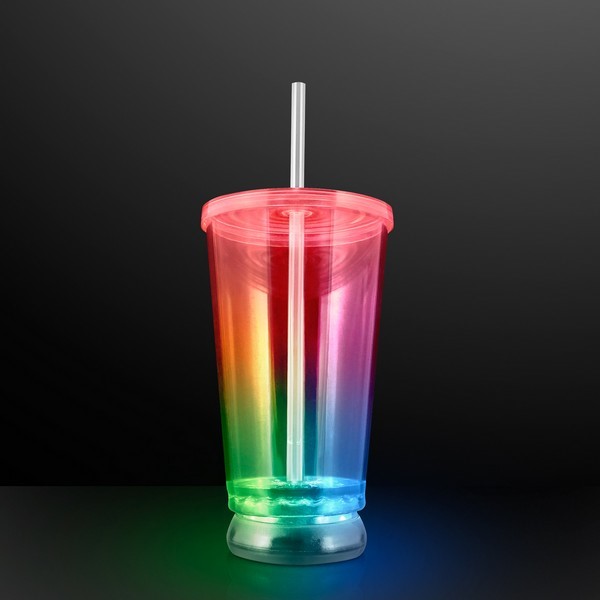 Light Up Multicolor Tumbler Cups