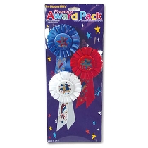 1st, 2nd, 3rd, Place Award Pack Rosettes for any event
