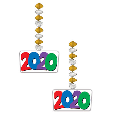 "2020" Danglers for New Years Eve