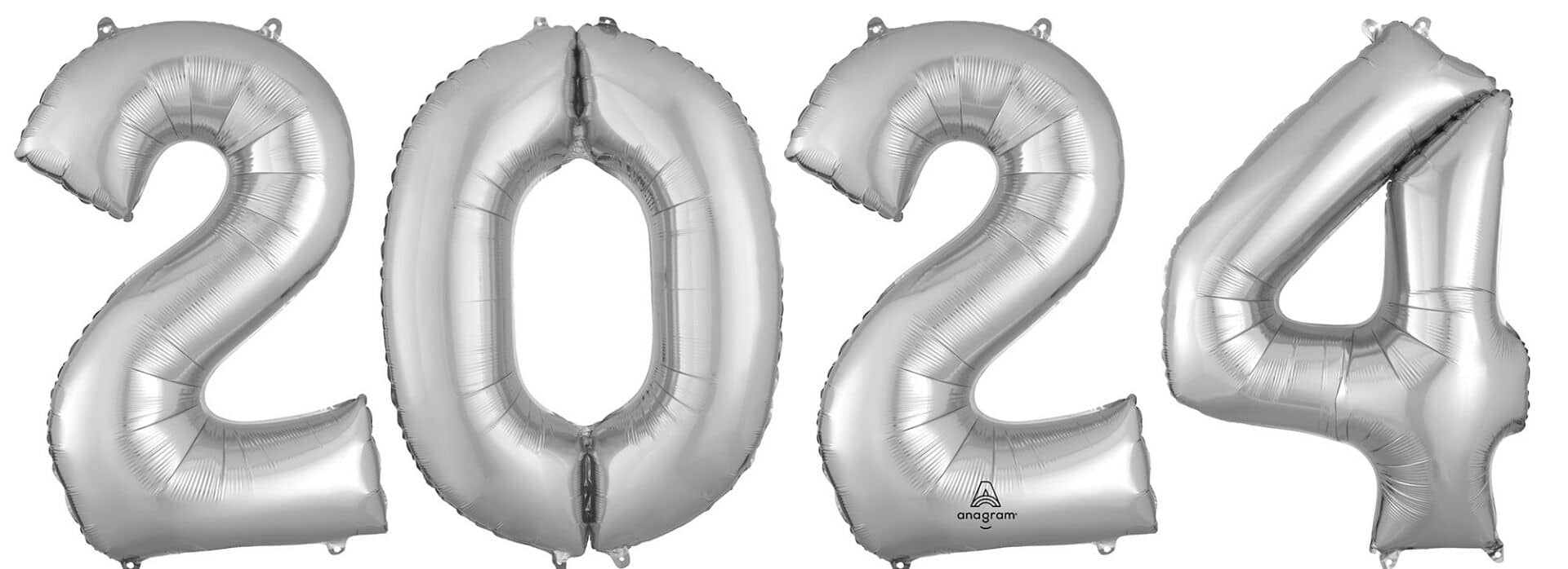 "2024" Mylar Balloon