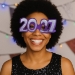 "2027" Glittered Foil Eyeglasses (Pack of 50) - 50676-27