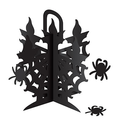 3-D Candelabra Centerpiece (Pack of 12) spiders, bugs, pumpkins, gohst, Halloween, centerpieces, Candelabra 