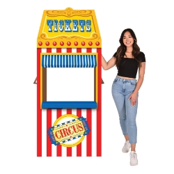 3-D Circus Ticket Booth Prop