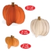 3-D Pumpkin Centerpieces (Pack of 36) - 90520
