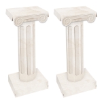 3-D Short Column Prop (Pack of 8) 3D short column prop, event column decorations, prom décor props, printed cardboard column, short stand-up prop, party column decorations, stage décor props, Party Express event décor
