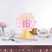 3-D Sweet 16 Centerpiece (Pack of 12) - 56578