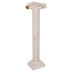 3-D Tall Column Prop (Pack of 4) 3D tall column prop, event column decorations, prom décor props, printed cardboard column, tall stand-up prop, party column decorations, stage column props, Party Express event décor