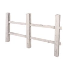 3-D White Fence Prop