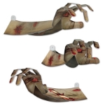 3-D Zombie Hands (Pack of 48) Creepy, zombie, hands, 3-D, halloween, monster 