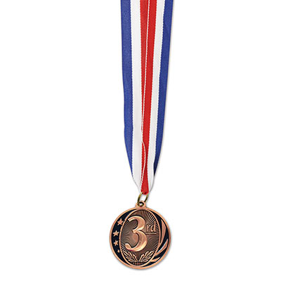 1st Place Bronze Medal with Ribbon