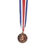 1st Place Bronze Medal with Ribbon