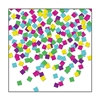 DISC-8-Bit Squares Confetti (Pack of 6) colorful confetti, square confetti, confetti, squares, confetti squares 