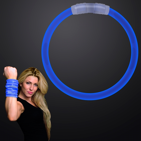 8 Inch Blue Glow Bracelet