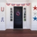8" Red, White & Blue Feather Wreath (Pack of 6) - 57902-RWB