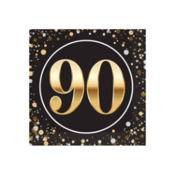"90" Beverage Napkins (Pack of 192) 