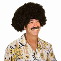 large black afro wig