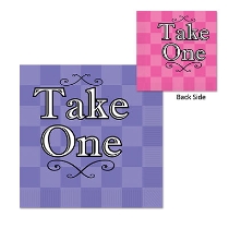 Purple and Pink Alice In Wonderland Luncheon Napkins