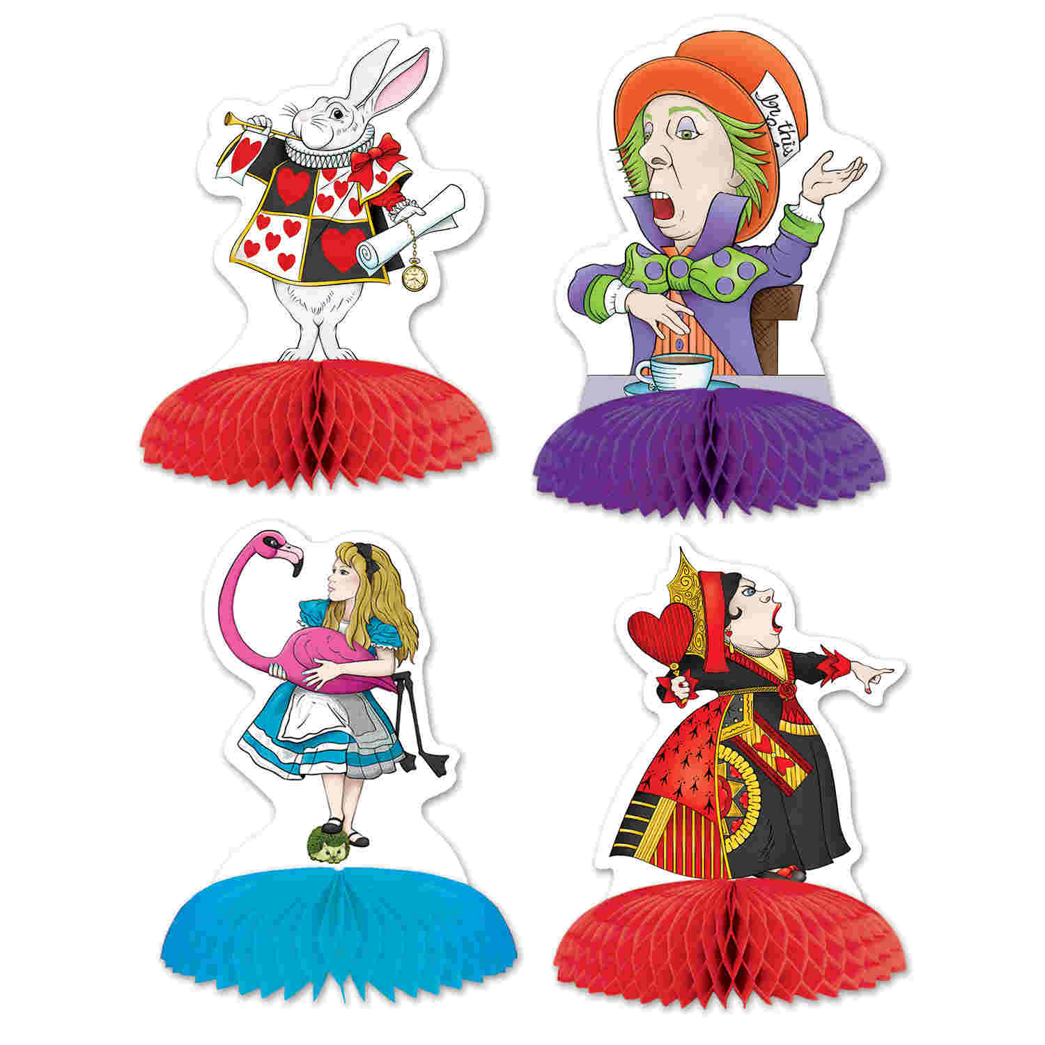 Alice In Wonderland Mini Centerpieces