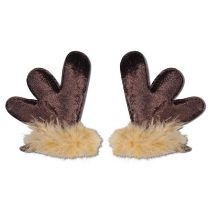 Antler Hair Clips for Christmas